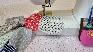 Easy sewing project from sewing leftovers / sew in 10 minutes and sell / @sewing DIY craft