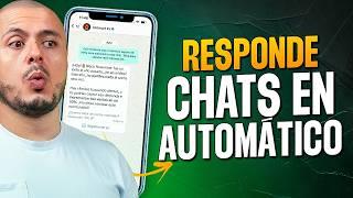 Automatiza Tus CHATS De WhatsApp | CHATBOT De VENTAS | TUTORIAL PASO A PASO