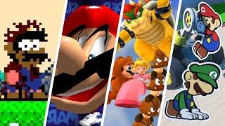 Evolution of Funny Moments in Super Mario Games (1990-2021)