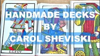 Handmade Tarot Decks by Carol Sheviski