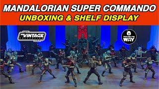 Star Wars The Vintage Collection | Mandalorian Super Commando | Unboxing and Shelf Indulgence!