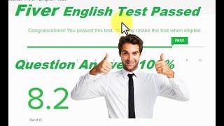 How To Pass Fiverr Test Easily | Fiverr Test | English test |fiver 2021