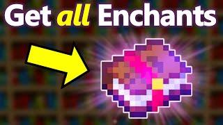 How to Get ALL 42 Enchantments FAST in Minecraft 1.21 (Java + Bedrock)