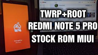 Install TWRP + Root Redmi Note 5 Pro (Whyred)