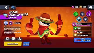 Subiendo al Edgar al nivel maximo(11) #brawlstars @BrawlStars