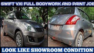 Swift VXI Full Makeover | Maruti Suzuki Swift Full Dent And Paint | Lucknow