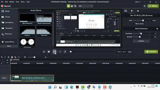 how to remove noise from video in camtasia