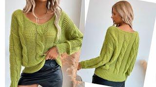 CHARM! LARGE KNIT JUMPER