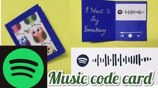 SPOTIFY MUSIC CODE/SCAN | Make Your Music Code card | Best Gift Idea | Best way to express feelings