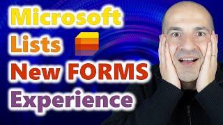 How to use the new FORMS experience in Microsoft Lists [SharePoint]