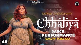 Chhaliya | Sapna Choudhary Dance Performance | New Haryanvi Songs Haryanavi 2024