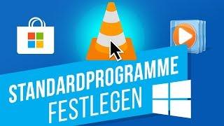 Ändern der Standardprogramme in Windows 10 | Ändern des Programms zum Öffnen einer Datei