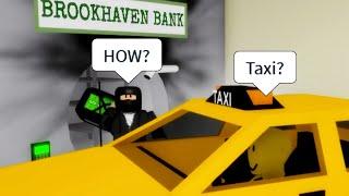 ROBLOX Brookhaven RP - FUNNY MOMENTS (TAXI 2)