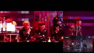 [MAMA 2016] BTS Reaction to EXO Monster Stage @MAMA 2016 Full HD