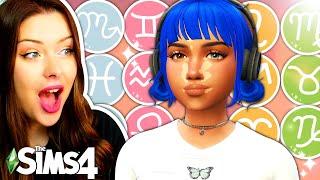 Creating Sims for ALL 12 ZODIAC SIGNS // Sims 4 CAS Challenge