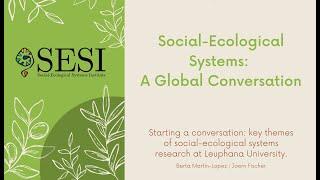 Starting a conversation: key themes of social-ecological systems research at Leuphana University