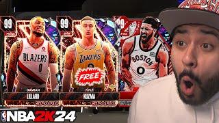 New Free Dark Matter Damian Lillard and Kyle Kuzma! New Locker Codes Today in NBA 2K24 MyTeam