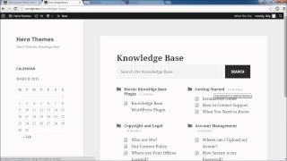 Setup a WordPress Knowledge Base in less than 60 seconds