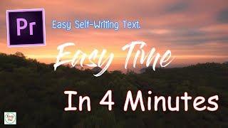 Write On Effect in Premiere Pro - By Easy Time [Ep.1]