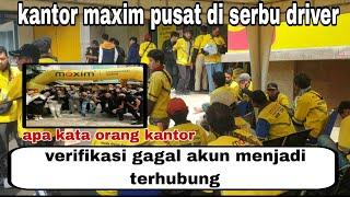 Di serbunya kantor maxim pusat | verifikasi wajah gagal