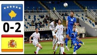 Kosovo vs Spain 0 - 2 | Highlights & Goals World Cup Qualiciation 2021 Qatar