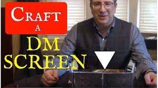 DungeonCraft #36: Craft a Miniature DM Screen!