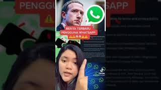 VIRAL - Peraturan Baru Untuk Pengguna WhatsApp di Tahun 2021