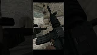 Shooting the counter terrorist team in the Aztec area in the counter strike condition zero