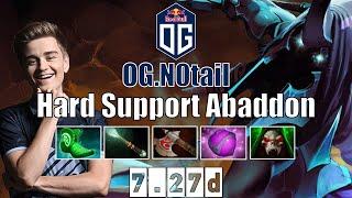 Abaddon | OG.N0tail | Hard Support Abaddon | 7.27d Gameplay Highlights