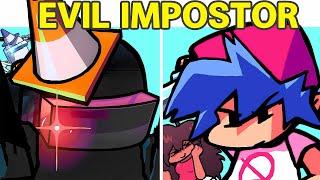 Friday Night Funkin' VS Evil Impostor FULL WEEK + Cutscenes (FNF MOD/Xaphan Imposter) (Among Us)