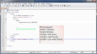 1.5 HTML5 and CSS3: Creating a Wrapper