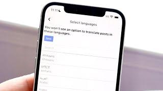 How To Change Language On Facebook App! (2022)