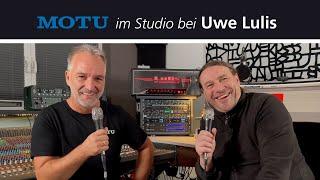 MOTU im Studio-Einsatz bei Uwe Lulis