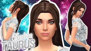 The Sims 4: TAURUS ZODIAC Sign | Create A Sim (MM)