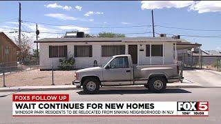 Wait continues in sinking Las Vegas neighborhood