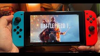 Battlefield 1 Gameplay On Nintendo Switch