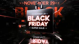 Black Friday Sale Promo ( After Effects Template ) @aetemplates