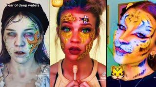 Crazy cool makeup compilation! (️TW️) pt:1