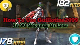 How To Use Guillotine 2099 MCoC | Ramp Up Champ