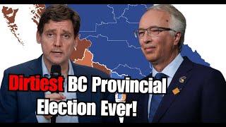 BC NDP campaign was wall to wall lies, smears, and deflections