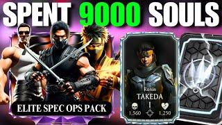 MK Mobile | Elite Spec Ops Pack Opening | I Spend 9000 SOULS