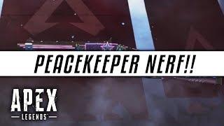 RIP PEACEKEEPER......(Peacekeeper NERF Is Coming!!)