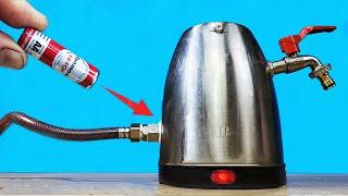 NASA professor's lost idea! Use a 1.5V battery to make an automatic water heater