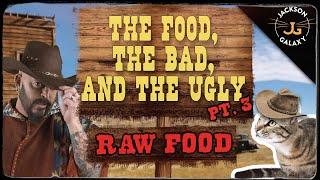 Cat Nutrition: The Food, The Bad, & The Ugly Part 3: Raw Food!