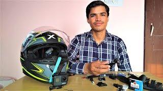 Perfectly Gopro Mount in Helmet in Easy & Strong way