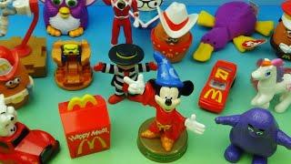 2019 McDONALD'S 40th ANNIVERSARY SURPRISE set of 17 HAPPY MEAL COLLECTIBLES VIDEO REVIEW