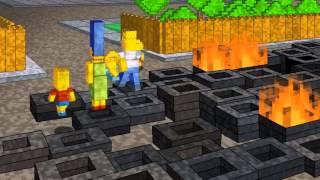 Simcraft - The Simpsons in Minecraft [in The Simpsons s25e17]
