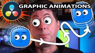 Animating Graphics Tutorial / Davinci Resolve / Fusion
