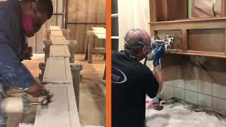 N-Hance of Central Coast Cabinet Refinishing Process