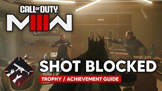 COD Modern Warfare 3 (2023) - Shot Blocked Trophy / Achievement Guide